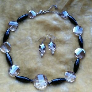 Donna Dressler 925 silver demi parure